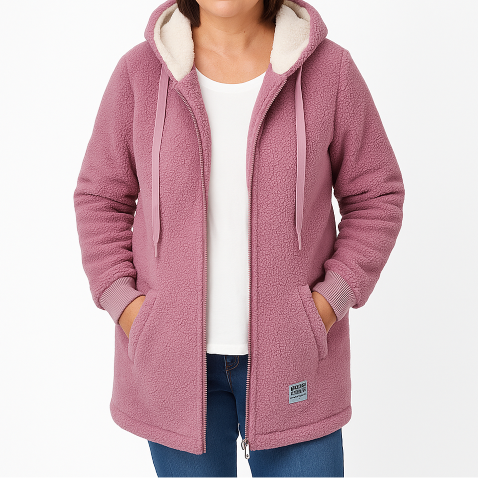 Birgitta | Dam fleecejacka – Elegans och värme i ett
