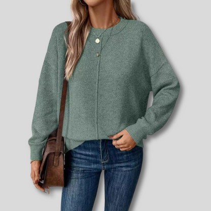 Elin™ - Mjuk Tröja med Tidlös Stil