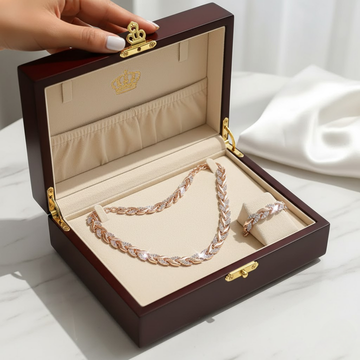Lyria London | Elegance Rhinestone Set