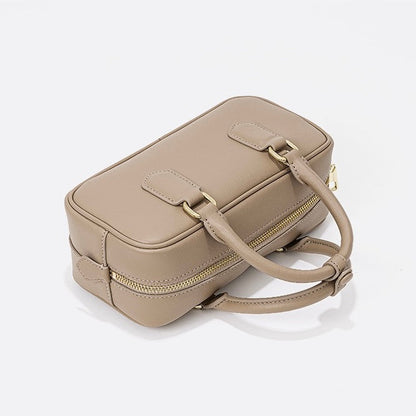 Sina™ | Vintage Äkta Läder Crossbody Handväska