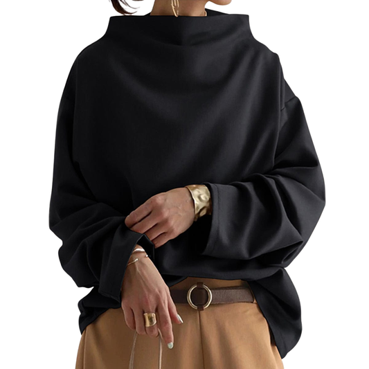 Lisa | Höghalset avslappnad topp