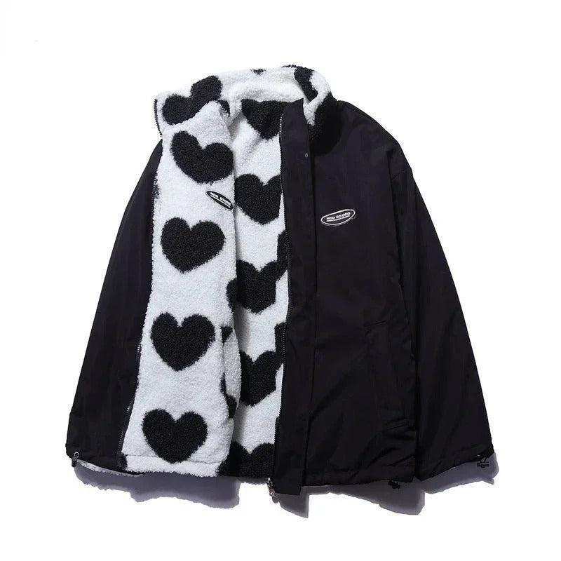 Livia | Reversible Heart Jacket