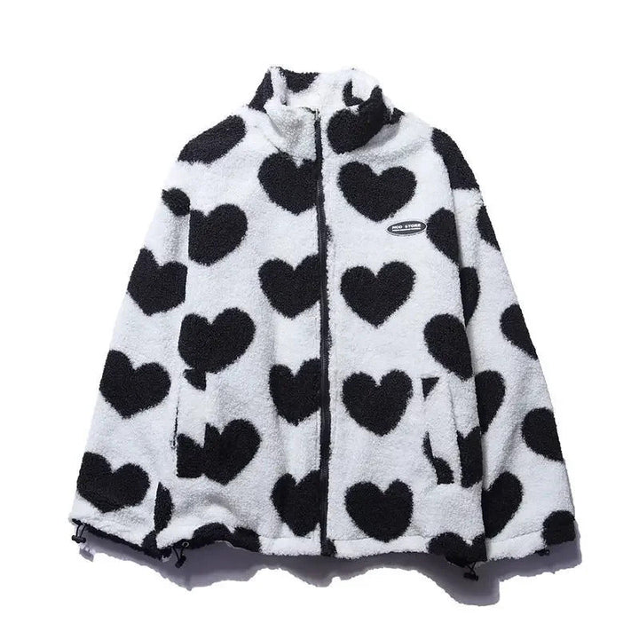 Livia | Reversible Heart Jacket