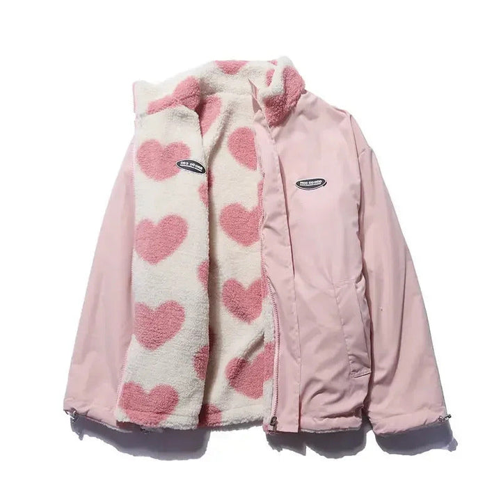 Livia | Reversible Heart Jacket