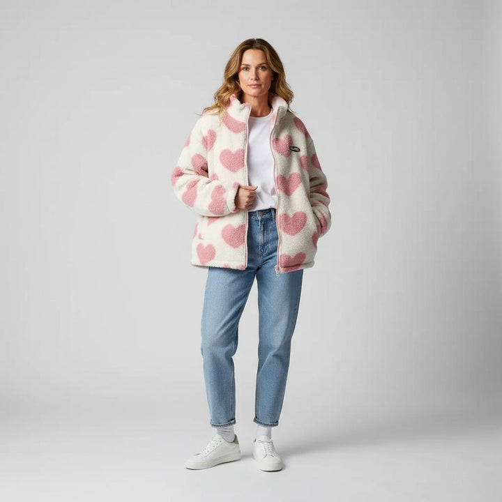 Livia | Reversible Heart Jacket